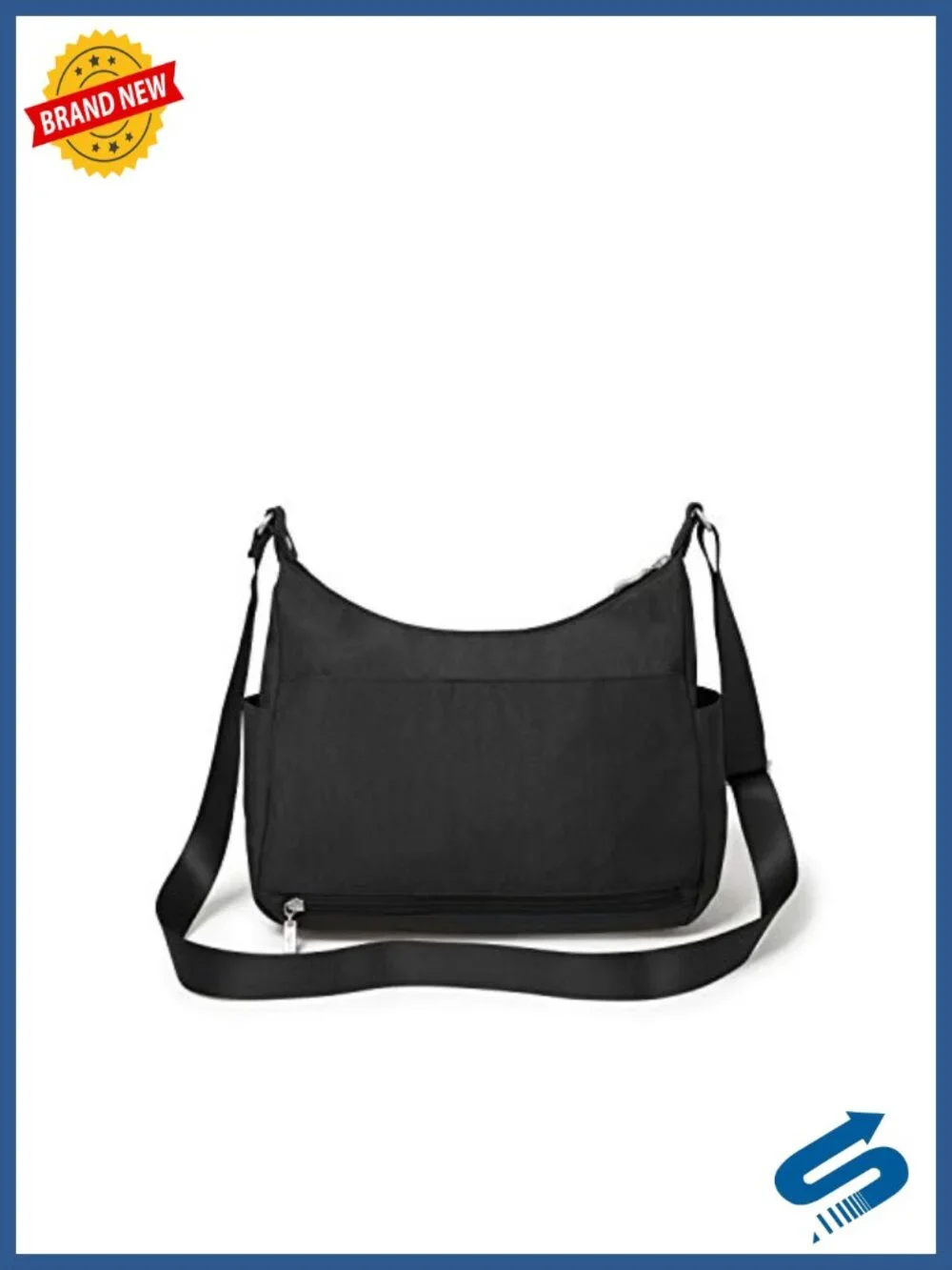 Large Hobo Bag with RFID Wristlet, Water-Resistant, Luggage Sleeve